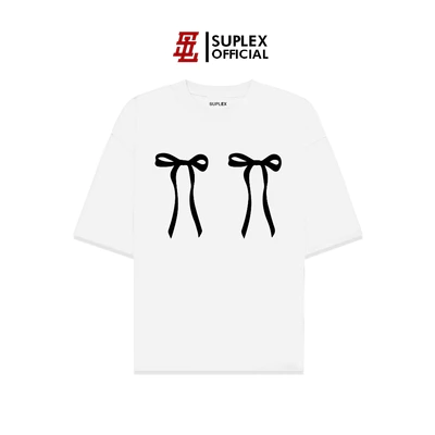 Áo thun SUPLEX Localbrand Unisex RIBBON Tay Ngắn Chất Cotton TSSL072