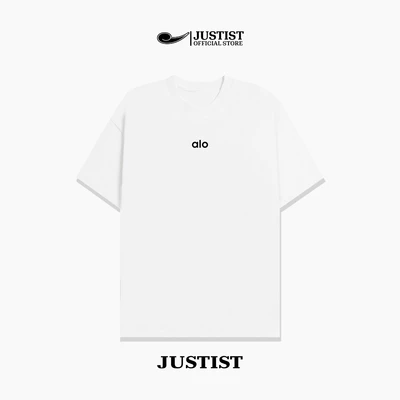 Áo thun Justist Localbrand Unisex Cổ Tròn ALO Hình In Basic TEE TSJT023
