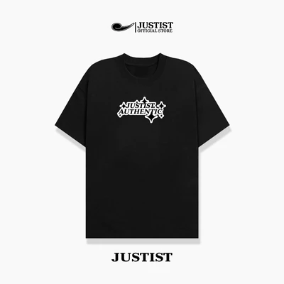 Áo thun Justist Unisex JUSTIST AUTHENTIC ngắn tay chất cotton in hình Basic TSJT030