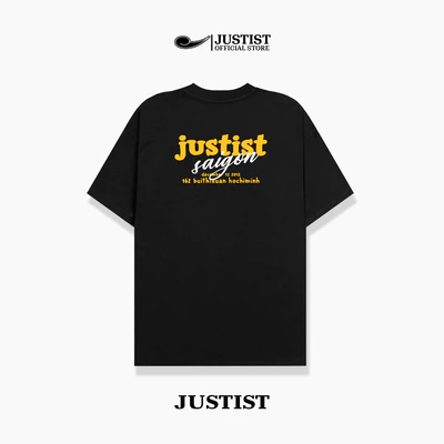 Áo Thun Nam  JUSTIST SAIGON Basic Tay Ngắn Chất Cotton TSJT091