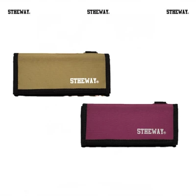 Ví Dài 5THEWAY /solid/ Long Wallet in OLIVE aka Ví Dài Xanh Rêu