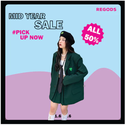 Áo khoác blazer có độn vai thêu REGODS form rộng unisex nam nữ vải Flannel 2 lớp -  Blazer Tag