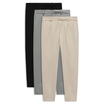 Quần Tây Nam Elasband Inside Button, Chất Vải Cotton Thoải Mái , QT0013,SOME HOW STORE