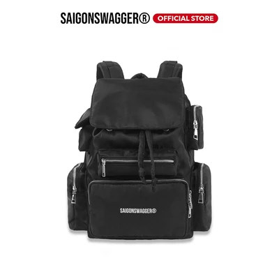 Balo Nam Nữ Đi Học Đi Chơi Thời Trang SAIGONSWAGGER ®  NYLON CARGO BACKPACK Ngăn chống sốc Laptop