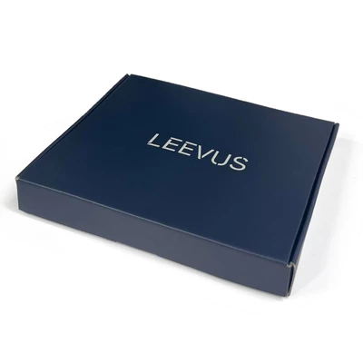 Hộp đựng LEEVUS cao cấp, chất liệu giấy Duplex dày dặn