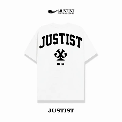 Áo thun Nam Nữ Unisex JUSTIST Painting chất cotton form oversize basic TSJT058