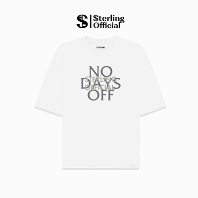 Áo thun Sterling Localbrand Unisex NODAYOFF Tay Ngắn Chất Cotton TSST038