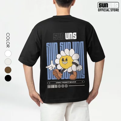 Áo Phông Local Brand Nam Nữ Unisex SUN Cổ Tròn Tay Ngắn Oversize 100% Cotton Áo Thun Nam Nữ Mã SUN14