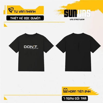 Áo Phông Local Brand Nam Nữ Unisex SUN Cổ Tròn Tay Ngắn Oversize 100% Cotton Áo Thun Nam Nữ Mã SUN18