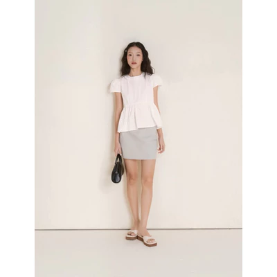 DOB - Chân váy ngắn xẻ túi Kela