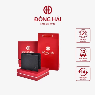 Ví Da Bò Nam Đông Hải Dập Vân Cao Cấp - KT13