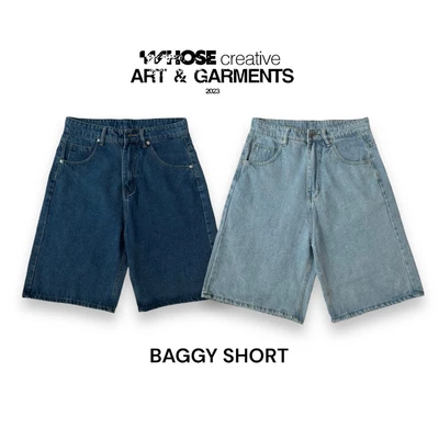 DAILY BLUE BAGGY SHORT - Quần đùi baggy Whose 10