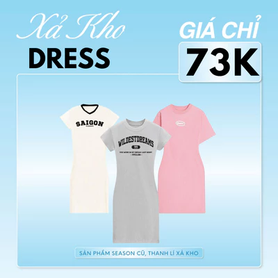 [ Outlet Thanh lí Season cũ ] ĐẦM DÀI FFCLUB MIX  2