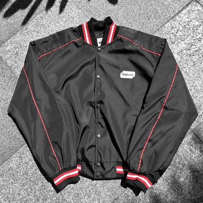 Áo khoác BOMBER HIGHCLUB vải dù màu ĐEN