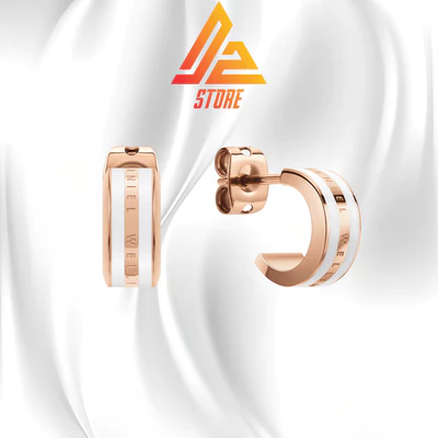 Bông tai v2 Emalie - Khuyên tai Titanium thép không gỉ 316L [Bảo Hành 5 năm]