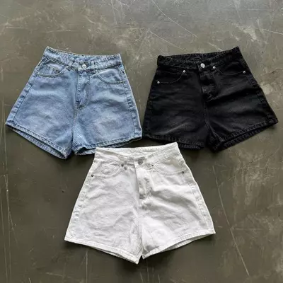 SHORT JEAN 3 MÀU - Quần đùi ngắn trên gối