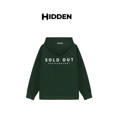 Áo Hoodie Zip Dragonbyboi "Sold Out" nỉ bông cao cấp