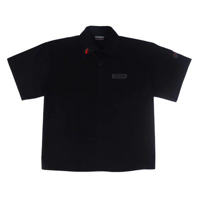 Áo sơ mi BIRY B-Star kaki nam nữ unisex local brand phong cách đơn giản
