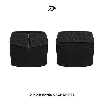 Váy nữ DIMOIR Raven Denim màu đen