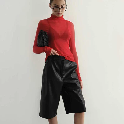 HIGHCHIC - SHEER TOP - ÁO XUYÊN THẤU CAO CẤP - KIỂU DÁNG SANG TRỌNG