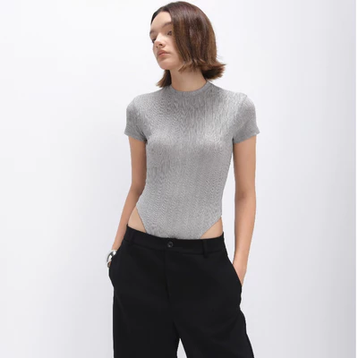 HIGHCHIC - BASIC BABYTEE BODYSUIT - BODYSUIT TAY NGẮN - THUN GÂN