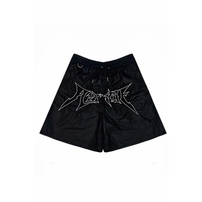 Spiky punk shorts quần đùi thêu bigsize