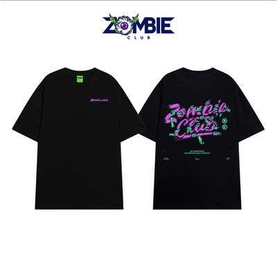 Áo Thun Zombie Club RIBBON, Local Brand Unisex cotton 100% 250gsm Chính Hãng