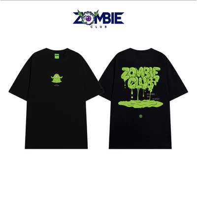 Áo Thun Zombie Club SLIM, Local Brand Unisex cotton 100% 250gsm Chính Hãng