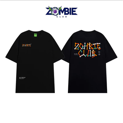 Áo Thun Zombie Club APOCALYPSE, Local Brand Unisex cotton 100% 250gsm Chính Hãng
