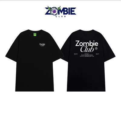 Áo Thun Zombie Club LOGO BASIC V2, Local Brand Unisex cotton 100% 250gsm Chính Hãng