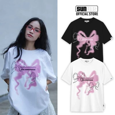 Áo Thun Local Brand Nam Nữ Áo Phông Form Rộng Unisex SUN Cổ Tròn Tay Ngắn Oversize 100% Cotton SUN40