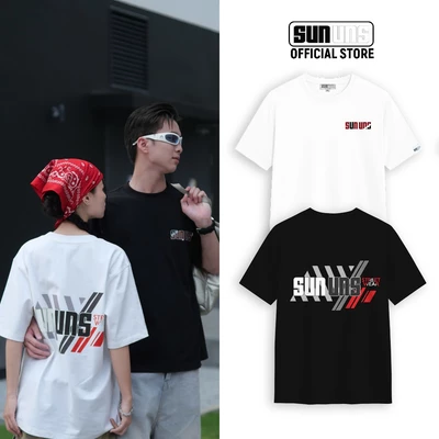 Áo Thun Local Brand Nam Nữ Áo Phông Form Rộng Unisex SUN Cổ Tròn Tay Ngắn Oversize 100% Cotton SUN17