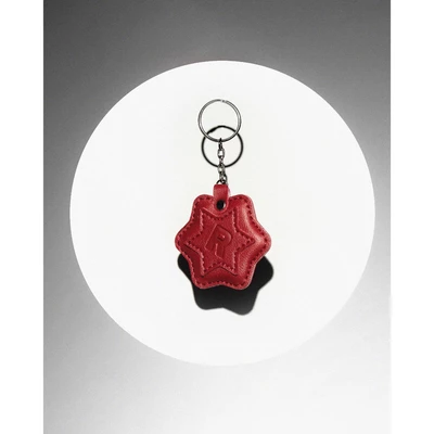 " HOA GUY " Keychain / Folding Fan Red - Black