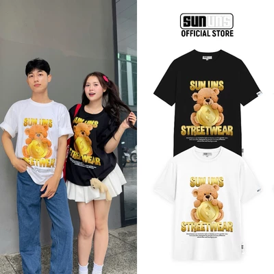 Áo Phông Local Brand Nam Nữ Unisex SUN Cổ Tròn Tay Ngắn Oversize 100% Cotton Áo Thun Nam Nữ Mã SUN04