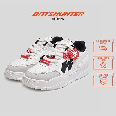 Giày Thể Thao Nam - Nữ Biti's Hunter X LiteDash Go For Love 2k25 Edition HSM007505TRG/HSW007505TRG (Trắng)