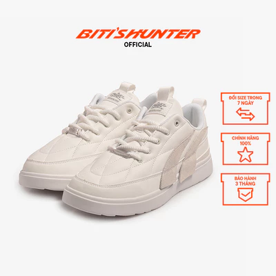 Giày Thể Thao Nam - Nữ Biti's Hunter Street HSM006101TRG/HSW006101TRG (Trắng)