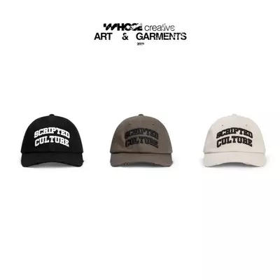 WHOSE CAP SCRIPTED - Nón thêu nổi Whose Studio
