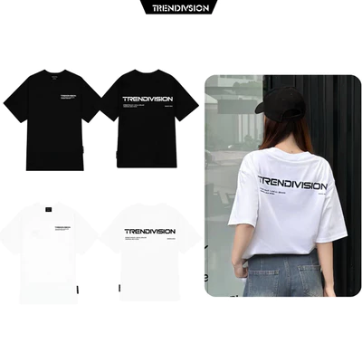 Áo thun Local Brand TRENDIVISION Cotton 100% Unisex Nam Nữ Form Rộng Tay Lỡ Oversize TD05