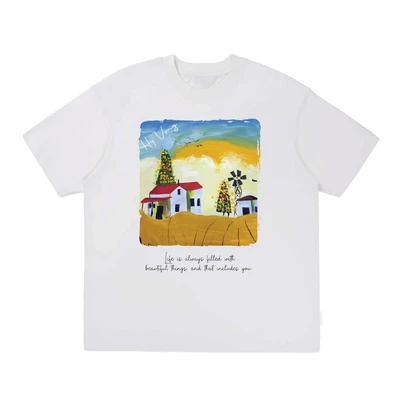 Hy Vọng Vàng - Áo thun nam, nữ in tranh - Áo thun unisex cotton siêu thoáng mát