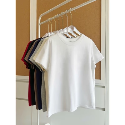 KIDO - Áo thun trơn tay ngắn cổ tròn PLAIN TEE