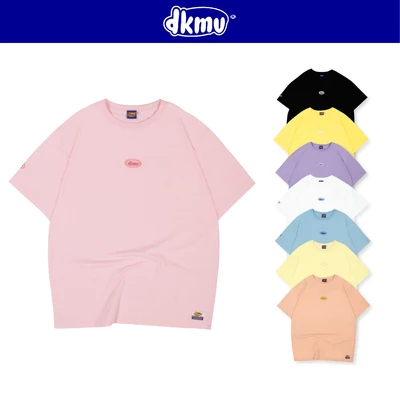 Áo thun nữ form rộng basic DKMV nhiều màu pastel đáng yêu chất thun cotton thoáng mát Rubber Tag Tee | K09-T1