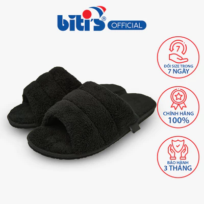 Dép hài Nam Biti's BHM000200DEN (Đen)