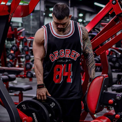 Áo ba lỗ số 84 Degrey Tanktop thể thao thời trang nam nữ
