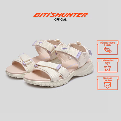 Sandal thể thao Nữ Biti's Hunter HEW000901KEM (Kem)