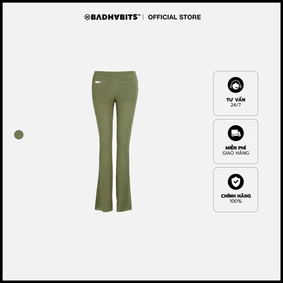 Quần Nữ - Flared Trouser Moss - Local Brand Chính Hãng