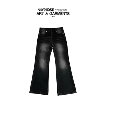 LOE SMOKE FLARED JEANS WASH VER 1 - Quần jeans ống loe wash Whose Studio 1751