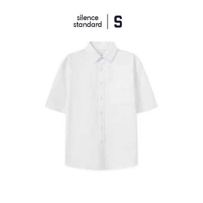 Áo sơ mi ngắn tay SilenceStandard Eco Oxford/ Blank [SO38]