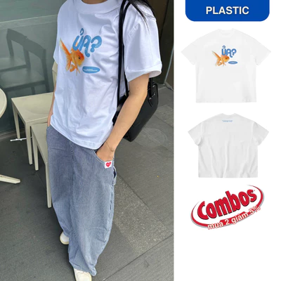 Áo thun "ỦA" form boxy vải 100% cotton 2 chiều dày dặn