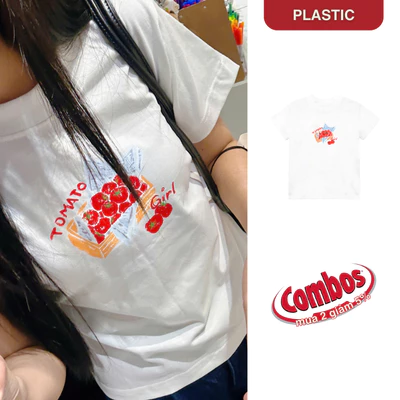 Áo thun babytee "Cà chua" vải cotton 250gsm cao cấp, ôm dáng chuẩn form fit dày dặn