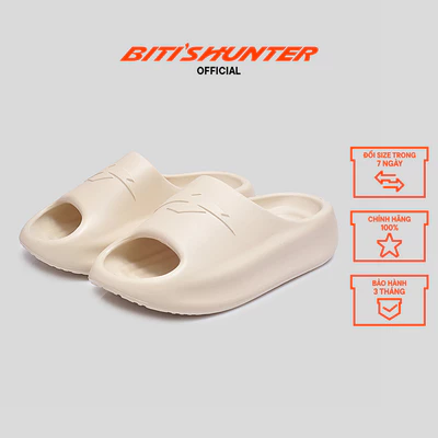 Dép thể thao đế Eva phun Nam Biti's Hunter HEM001200KEM (Kem)